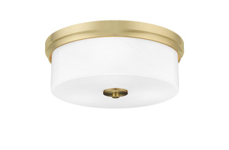 Flush Mounts Three Light Flush Mount in New Age Brass (200|834-NAB-1)