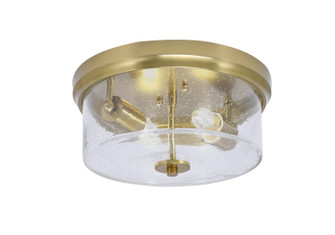 Flush Mounts Two Light Flush Mount in New Age Brass (200|832-NAB-0)