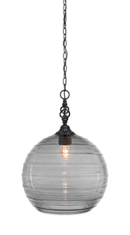 Eleganté One Light Pendant in Matte Black (200|82-MB-5142)