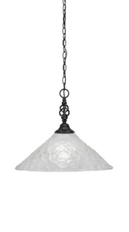 Eleganté One Light Pendant in Matte Black (200|82-MB-411)