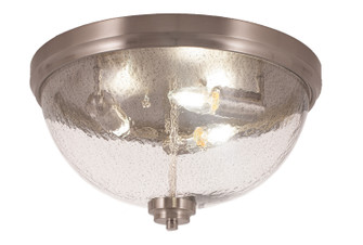 Any Three Light Flush Mount in Brushed Nickel (200|826-BN-2)