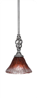 Eleganté One Light Mini Pendant in Aged Silver (200|80-AS-756)