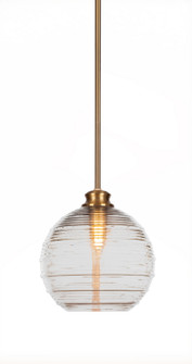 Malena One Light Pendant in New Age Brass (200|72-NAB-5120)