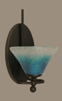 Capri One Light Wall Sconce in Dark Granite (200|591-DG-458)