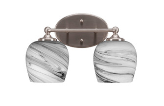 Capri Two Light Bathroom Lighting in Brushed Nickel (200|5912-BN-4819)