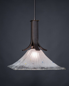 Apollo One Light Pendant in Dark Granite (200|570-DG-661)