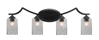 Zilo Four Light Bathroom in Matte Black (200|554-MB-3002)