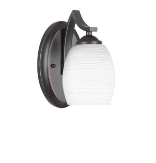 Zilo One Light Wall Sconce in Dark Granite (200|551-DG-4021)