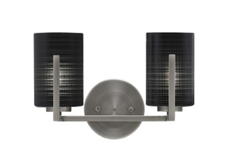 Atlas Two Light Bathroom Lighting in Graphite (200|4512-GP-4069)