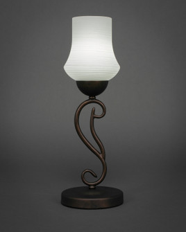 Olde Iron One Light Mini Table Lamp in Bronze (200|44-BRZ-681)