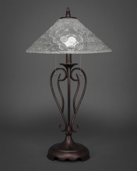 Olde Iron Two Light Table Lamp in Bronze (200|42-BRZ-411)