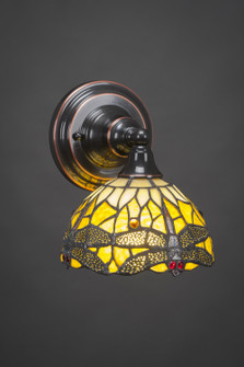 Any One Light Wall Sconce in Black Copper (200|40-BC-9465)