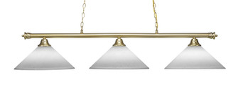 Oxford Three Light Bar Pendant in New Age Brass (200|373-NAB-318)