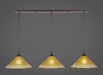 Any Three Light Mini Pendant in Bronze (200|36-BRZ-774)