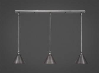 Any Three Light Mini Pendant in Brushed Nickel (200|36-BN-421)