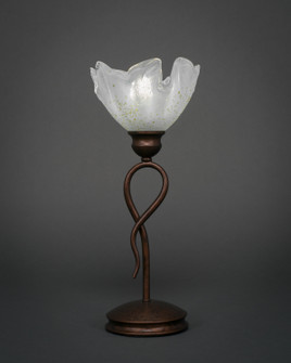 Leaf One Light Mini Table Lamp in Bronze (200|35-BRZ-755)