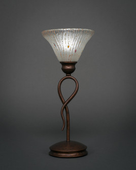 Leaf One Light Mini Table Lamp in Bronze (200|35-BRZ-751)