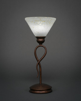 Leaf One Light Mini Table Lamp in Bronze (200|35-BRZ-7145)