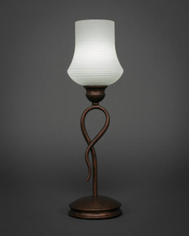 Leaf One Light Mini Table Lamp in Bronze (200|35-BRZ-681)