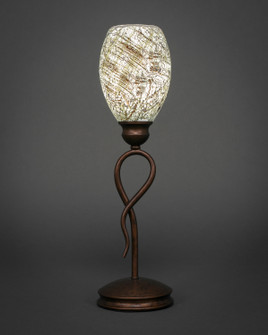 Leaf One Light Mini Table Lamp in Bronze (200|35-BRZ-5054)