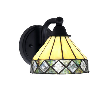 Paramount One Light Wall Sconce in Matte Black (200|3421-MB-9405)