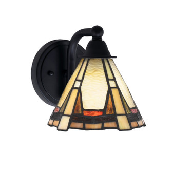 Paramount One Light Wall Sconce in Matte Black (200|3421-MB-9345)