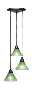 Europa Three Light Mini Pendant in Matte Black (200|28-MB-753)