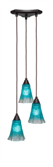 Europa Three Light Mini Pendant in Dark Granite (200|28-DG-725)