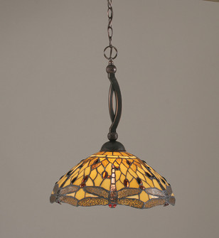 Bow One Light Pendant in Black Copper (200|271-BC-946)