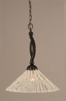 Bow One Light Pendant in Black Copper (200|271-BC-719)