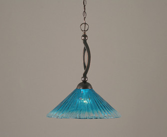 Bow One Light Pendant in Black Copper (200|271-BC-715)