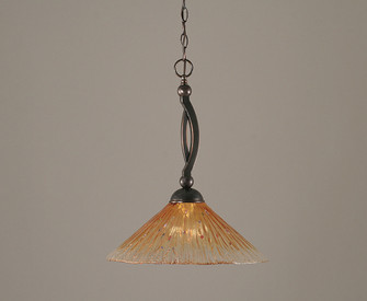 Bow One Light Pendant in Black Copper (200|271-BC-710)