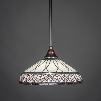 Stem One Light Pendant in Black Copper (200|26-BC-948)