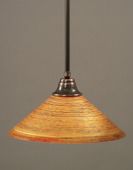 Stem One Light Pendant in Black Copper (200|26-BC-414)