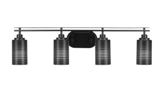 Odyssey Four Light Bath Bar in Matte Black (200|2614-MB-4069)