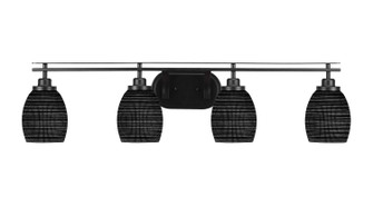 Odyssey Four Light Bath Bar in Matte Black (200|2614-MB-4029)