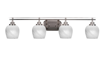 Odyssey Four Light Bath Bar in Brushed Nickel (200|2614-BN-4811)