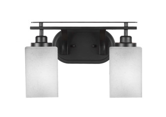 Odyssey Two Light Bathroom in Matte Black (200|2612-MB-531)