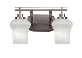 Odyssey Two Light Bathroom in Brushed Nickel (200|2612-BN-681)