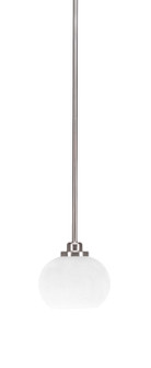 Odyssey One Light Mini Pendant in Brushed Nickel (200|2601-BN-212)