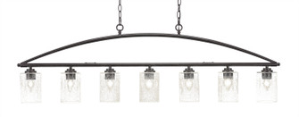 Marquise Seven Light Billiard/Island in Dark Granite (200|2437-DG-300)