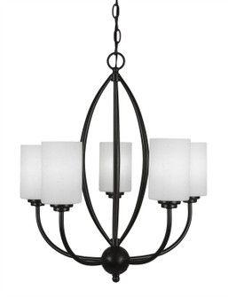 Marquise Five Light Chandelier in Dark Granite (200|2415-DG-310)