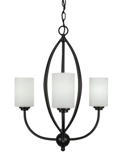 Marquise Three Light Chandelier in Dark Granite (200|2413-DG-310)