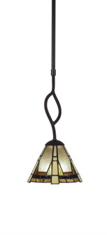 Revo One Light Mini Pendant in Dark Granite (200|240-DG-9345)