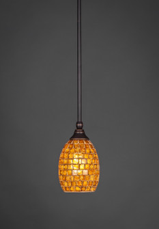 Stem Mini Pendant One Light Mini Pendant in Dark Granite (200|23-DG-409)