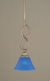 Jazz One Light Mini Pendant in Brushed Nickel (200|232-BN-4155)