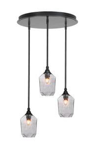 Empire Three Light Pendalier in Matte Black (200|2183-MB-4462)