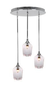 Empire Three Light Pendalier in Chrome (200|2183-CH-4460)