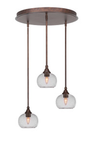 Empire Three Light Pendalier in Bronze (200|2183-BRZ-202)