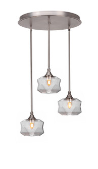 Empire Three Light Pendalier in Brushed Nickel (200|2183-BN-4492)